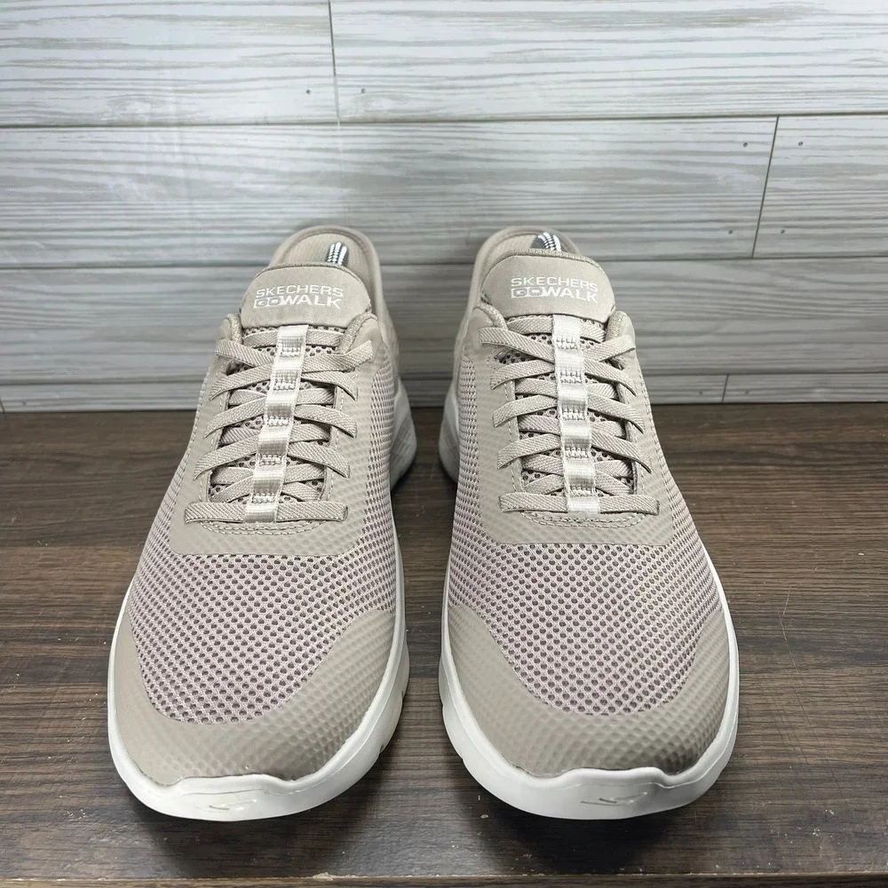 Skechers GoWalk Flex Women's Beige Shoes - Women's Size 10